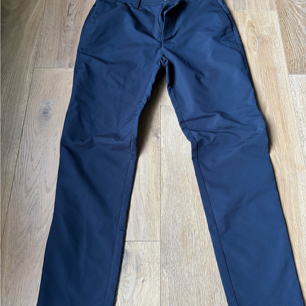 Banana Republic Men's Navy Athletic Slim Performance Pant